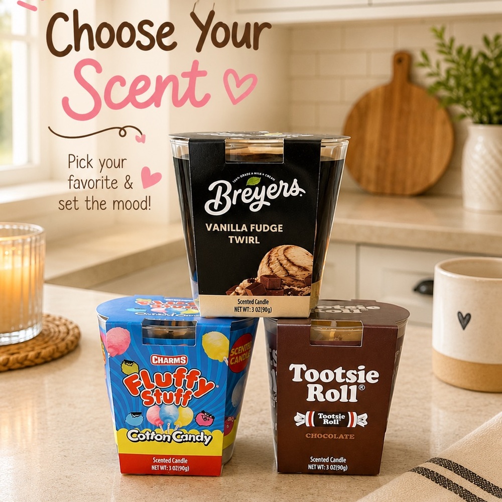 Pick one Yumm (1 candle per purchase)